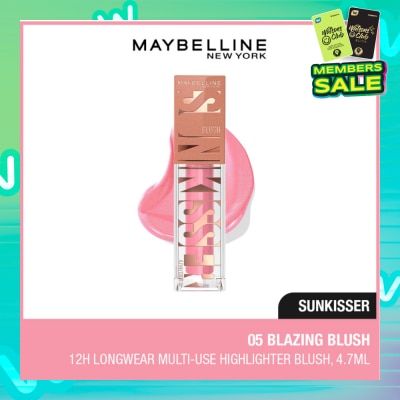 MAYBELLINE Sunkisser Multi-Use Highlighter Blush 05 Blazing Blush 4.7ml