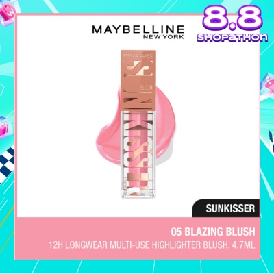 MAYBELLINE Sunkisser Multi-Use Highlighter Blush 05 Blazing Blush 4.7ml