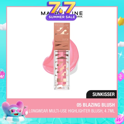MAYBELLINE - Sunkisser Multi-Use Highlighter Blush 05 Blazing Blush 4.7ml