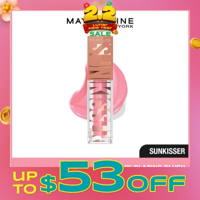 MAYBELLINE Sunkisser Multi-Use Highlighter Blush 05 Blazing Blush 4.7ml