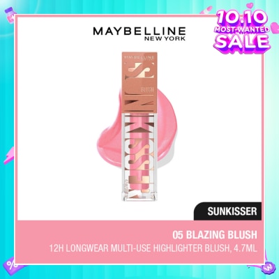 MAYBELLINE Sunkisser Multi-Use Highlighter Blush 05 Blazing Blush 4.7ml