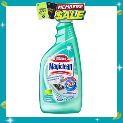 MAGICLEAN Magiclean Lime Scent Kitchen Cleaner Refill Pack 500ml image