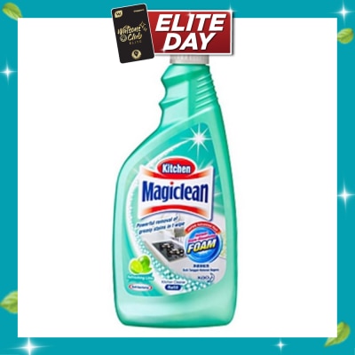 MAGICLEAN Magiclean Lime Scent Kitchen Cleaner Refill Pack 500ml image