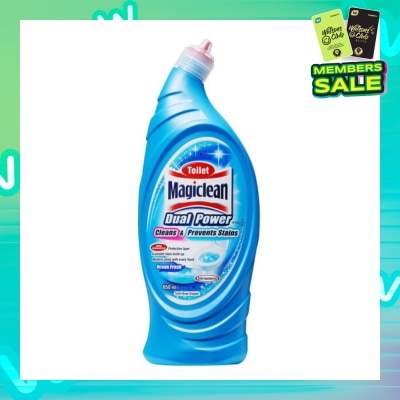 MAGICLEAN Magiclean Toilet Dual Power Ocean Fresh Cleaner 650ml