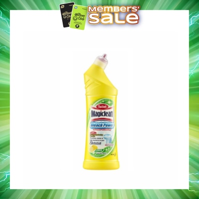 MAGICLEAN - Toilet Bleach Power Lemon Cleaner 500ml