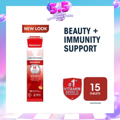 REDOXON - Multivitamin Radiance Effervescent Tablet 15s