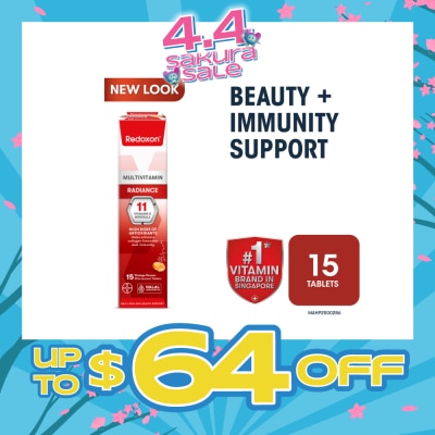 REDOXON - Multivitamin Radiance Effervescent Tablet 15s