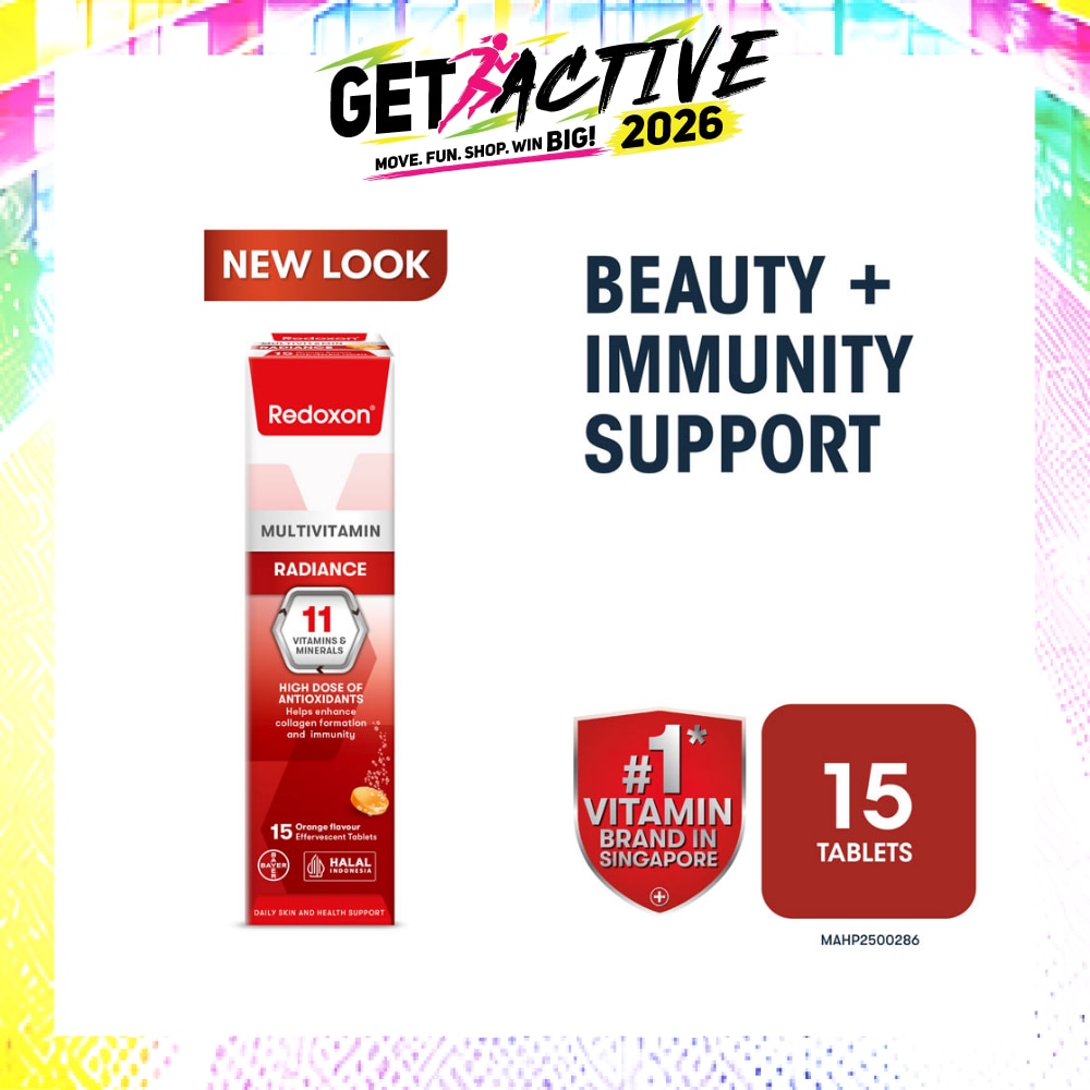 Vita Immune Vitamin C & 10 Minerals Immunity Effervescent Orange 15s image