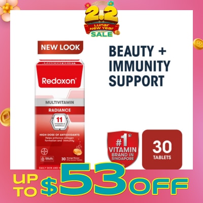 REDOXON Multivitamin Radiance Effervescent Tablet 30s