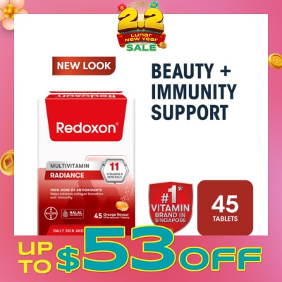 REDOXON Multivitamin Radiance Effervescent Tablet 45s