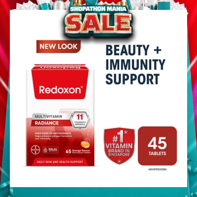 REDOXON - Vita Immune Vitamin C & 10 Minerals Immunity Effervescent Orange 45s