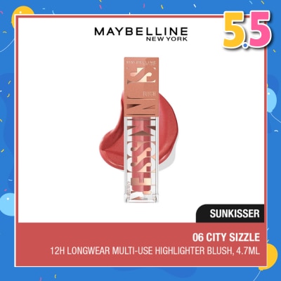 MAYBELLINE Sunkisser Multi-Use Highlighter Blush 06 City Sizzle 4.7ml