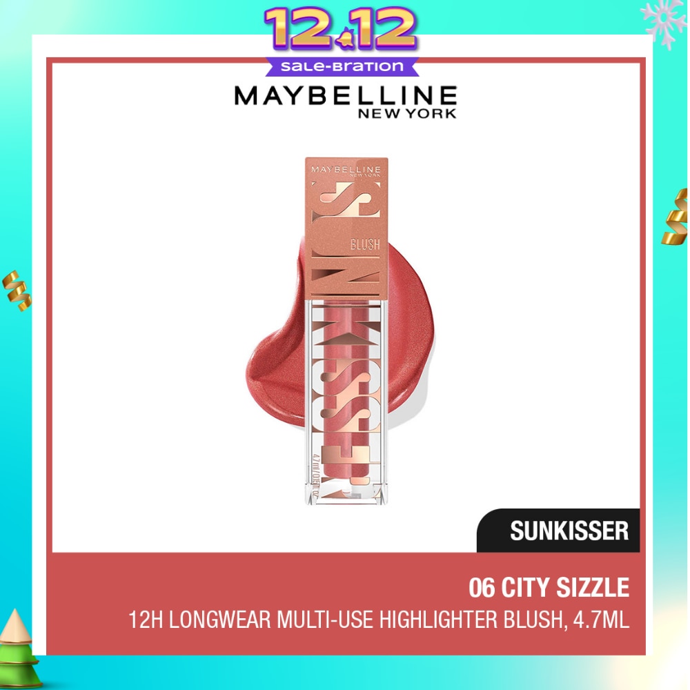 Sunkisser Multi-Use Highlighter Blush 06 City Sizzle 4.7ml