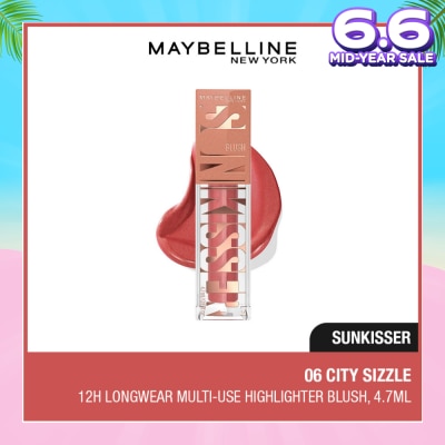 MAYBELLINE Sunkisser Multi-Use Highlighter Blush 06 City Sizzle 4.7ml