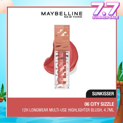 MAYBELLINE Sunkisser Multi-Use Highlighter Blush 06 City Sizzle 4.7ml