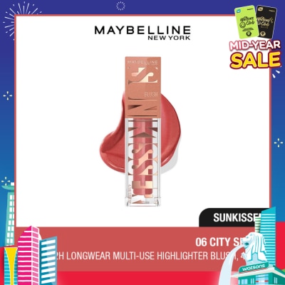 MAYBELLINE Sunkisser Multi-Use Highlighter Blush 06 City Sizzle 4.7ml