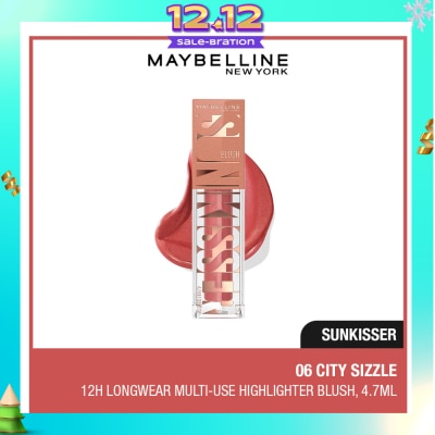 MAYBELLINE Sunkisser Multi-Use Highlighter Blush 06 City Sizzle 4.7ml