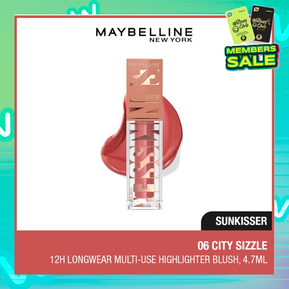 Sunkisser Multi-Use Highlighter Blush 06 City Sizzle 4.7ml