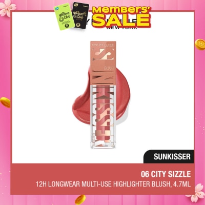 MAYBELLINE Sunkisser Multi-Use Highlighter Blush 06 City Sizzle 4.7ml