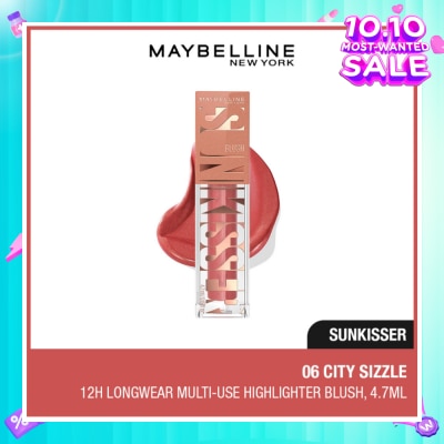 MAYBELLINE Sunkisser Multi-Use Highlighter Blush 06 City Sizzle 4.7ml