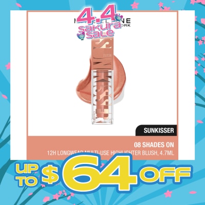 MAYBELLINE - Sunkisser Multi-Use Highlighter Blush 08 Shades On 4.7ml