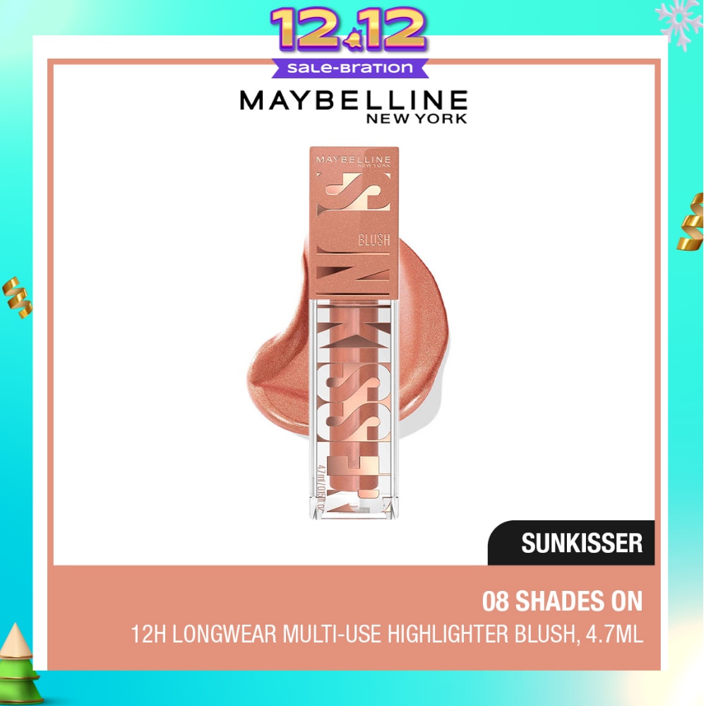 Sunkisser Multi-Use Highlighter Blush 08 Shades On 4.7ml