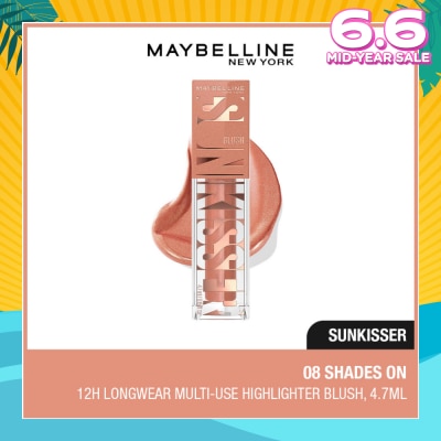 MAYBELLINE Sunkisser Multi-Use Highlighter Blush 08 Shades On 4.7ml