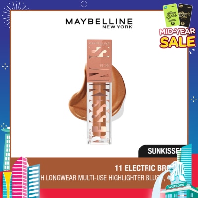 MAYBELLINE Sunkisser Multi-Use Highlighter Blush 11 Electric Bronze 4.7ml