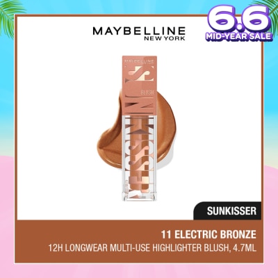 MAYBELLINE Sunkisser Multi-Use Highlighter Blush 11 Electric Bronze 4.7ml