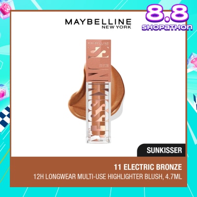 MAYBELLINE Sunkisser Multi-Use Highlighter Blush 11 Electric Bronze 4.7ml