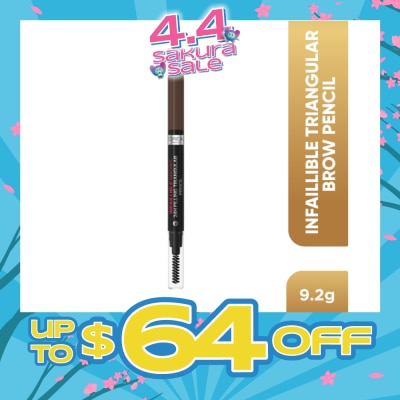 L'OREAL PARIS MAKEUP - Infaillible 24H Filling Triangular 5.0 Light Brow Pencil 1s