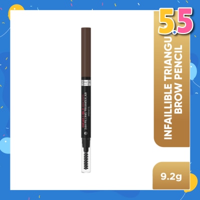 L'OREAL PARIS MAKEUP Infaillible 24H Filling Triangular 5.0 Light Brow Pencil 1s