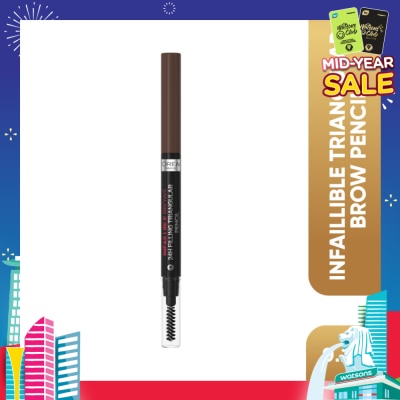 L'OREAL PARIS MAKEUP Infaillible 24H Filling Triangular 5.0 Light Brow Pencil 1s