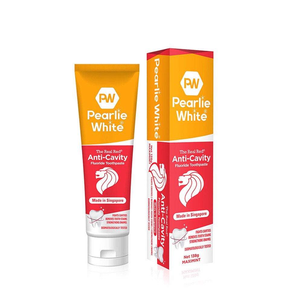 The Real Red® Anti-Cavity Fluoride Toothpaste 138gm