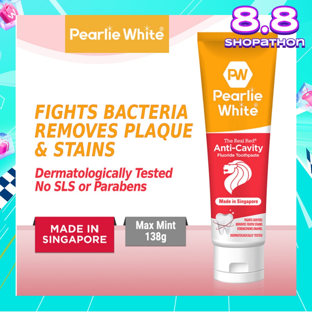 The Real Red® Anti-Cavity Fluoride Toothpaste 138gm