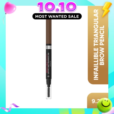 L'OREAL PARIS MAKEUP Infaillible 24H Filling Triangular 3.0 Brow Pencil 1s image
