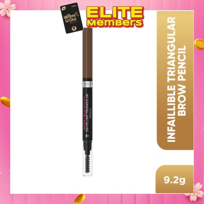 L'OREAL PARIS MAKEUP Infaillible 24H Filling Triangular 3.0 Brow Pencil 1s