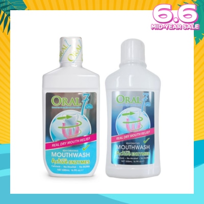 ORAL 7 Moisturising Mouthwash 500ml