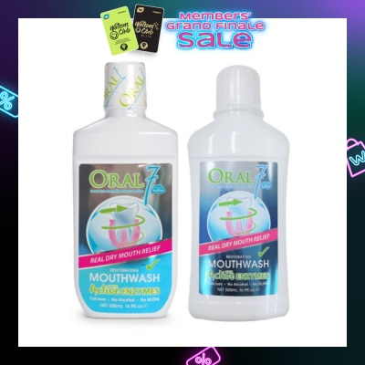 ORAL 7 Moisturising Mouthwash 500ml
