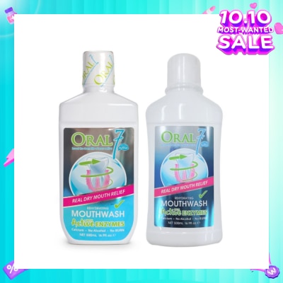 ORAL 7 Moisturising Mouthwash 500ml