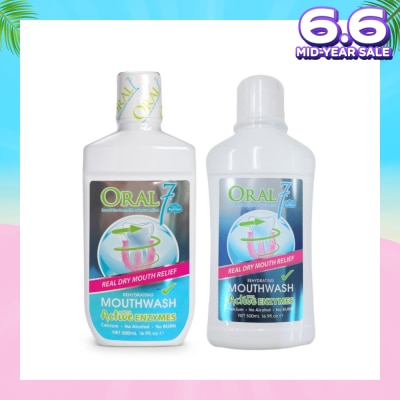 ORAL 7 Moisturising Mouthwash 500ml
