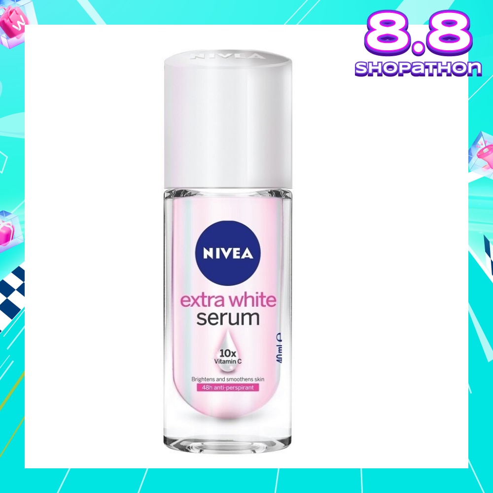 Extra White Serum Deodorant Roll On 40ml