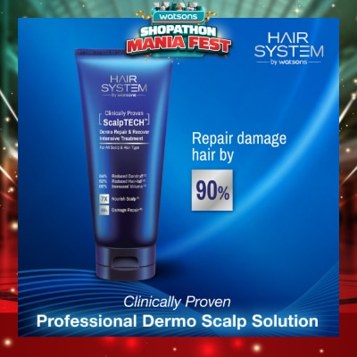 HAIR SYSTEM BY WATSONS - ScalpTECH Dermo Repair & Recover Intensive Treatment 200ml