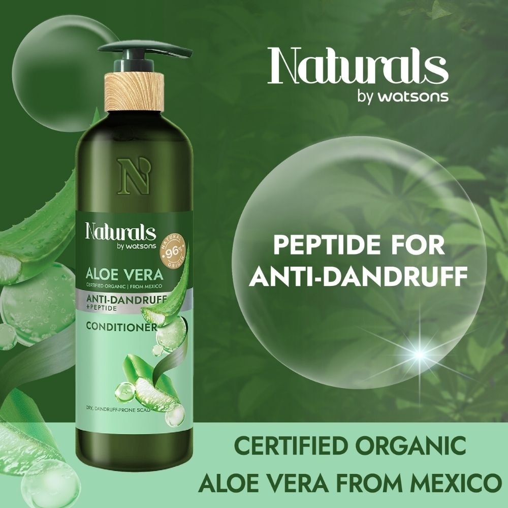 Aloe Vera + Peptide Anti-Dandruff Conditioner (For Dry & Dandruff Prone Scalp) 490ml