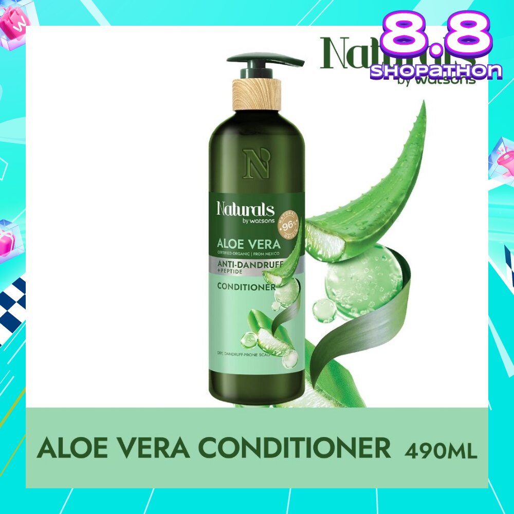 Aloe Vera + Peptide Anti-Dandruff Conditioner (For Dry & Dandruff Prone Scalp) 490ml