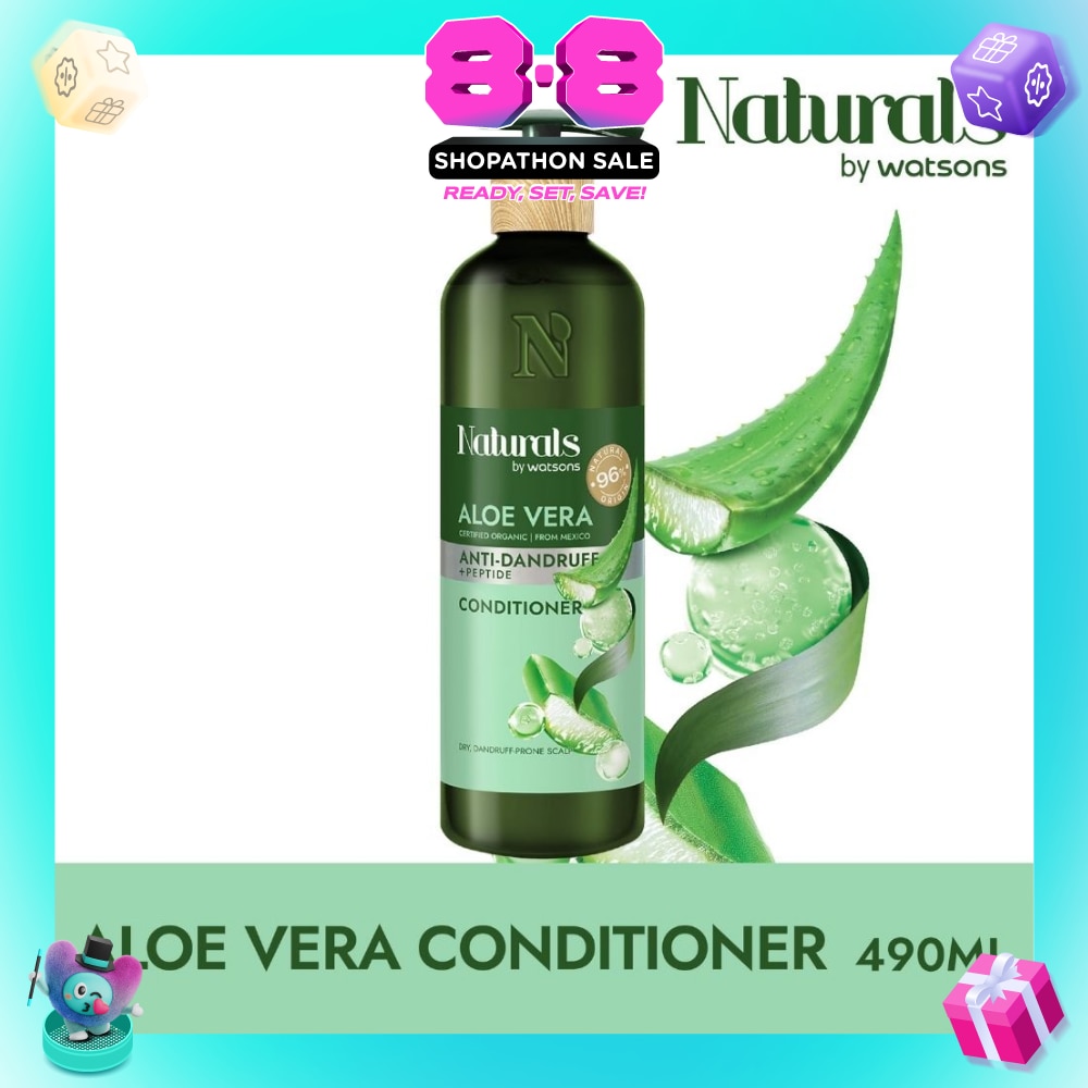 Aloe Vera + Peptide Anti-Dandruff Conditioner (For Dry & Dandruff Prone Scalp) 490ml