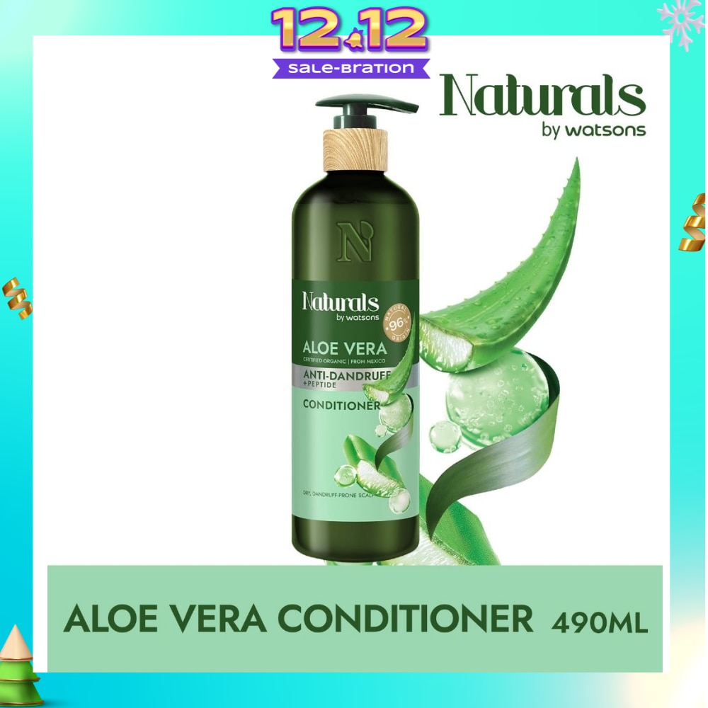 Aloe Vera + Peptide Anti-Dandruff Conditioner (For Dry & Dandruff Prone Scalp) 490ml