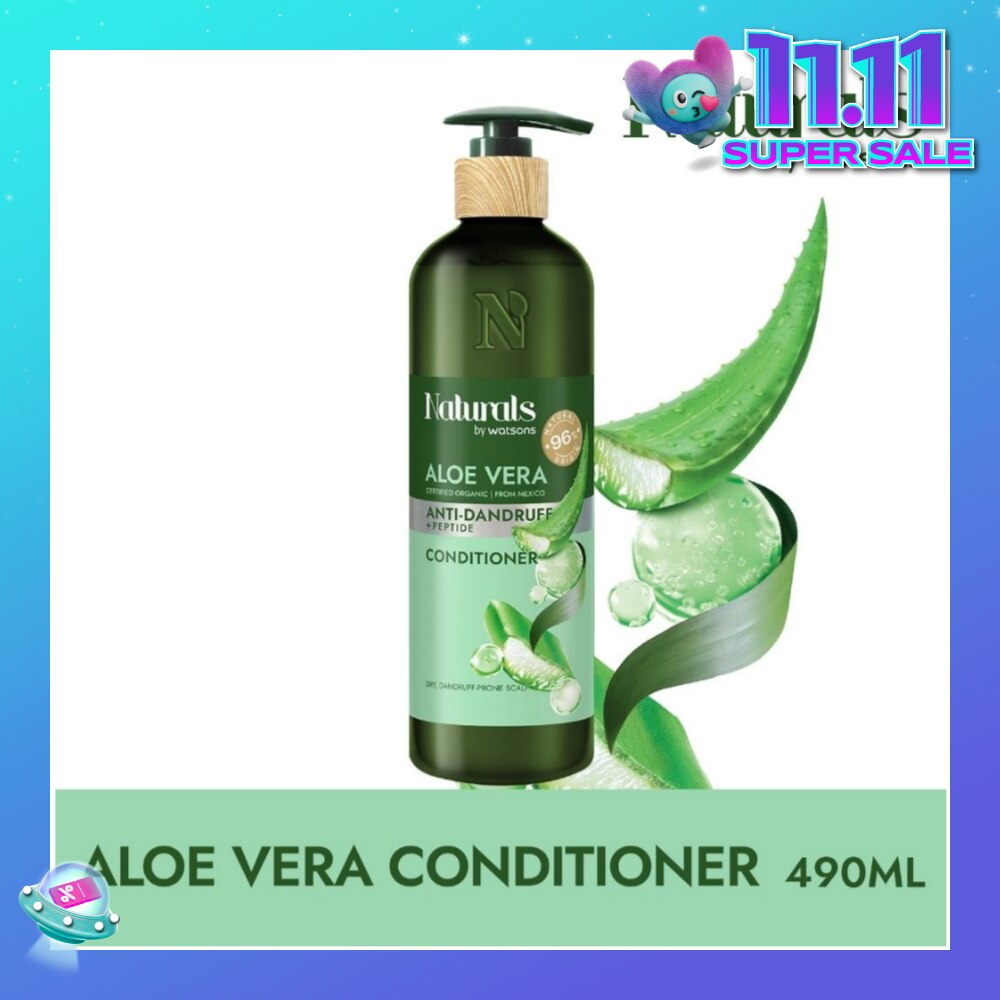 Aloe Vera + Peptide Anti-Dandruff Conditioner (For Dry & Dandruff Prone Scalp) 490ml