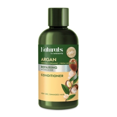 NATURALS BY WATSONS Argan + Ceramide Repairing Conditioner (For Very Dry & Damaged Hair) 100ml