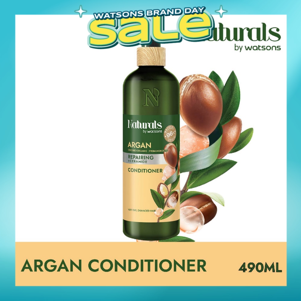 Argan + Ceramide Repairing Conditioner (For Very Dry & Damaged Hair) 490ml